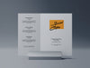 Free Front Table Tent Mockup