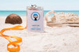 Free Front View Company Badge And Ocean Psd
