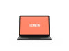Free Front View Laptop Mockup Psd