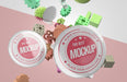 Free Front View Of Mock-Up Merchandise With Insignia Psd