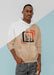 Free Front View Of Stylish Man In Hoodie With Earbuds Psd