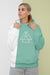 Free Front View Of Stylish Woman In Hoodie Psd