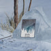 Free Frozen Scene With Electronic Device Psd