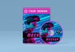 Free Gaming Abstract Packaging And Cd Mockup Psd