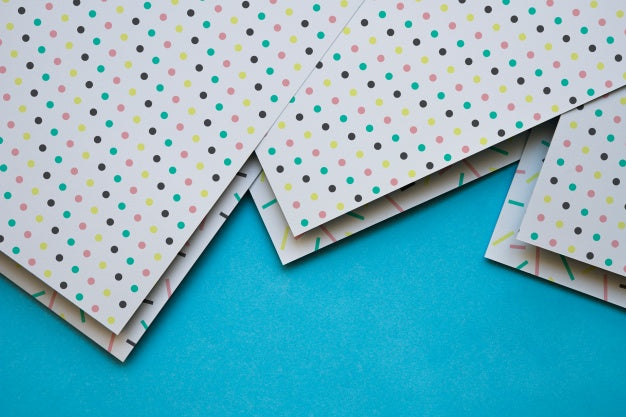 Free Geometric Cover Mockup Collectio Psd