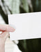 Free Girl Holding Psd Business Card Mockup Design