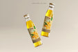 Free Glass Beverage Bottles Mockup Psd