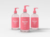 Free Glass Cosmetic Pump Bottle Packaging Mockup Psd