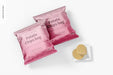 Free Glossy Stubby Chips Bag Mockup Psd