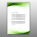 Free Green Abstract Brochure Design Psd