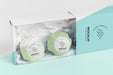 Free Green Bath Bombs In Box Psd