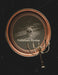 Free Halloween Round Frame With Skull And Candlelight Holder Psd