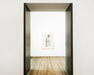 Free Hallway Doors Opening To Framed Art On A Wall Psd
