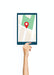 Free Hand Holding A Tablet With Gps