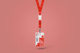 Free Hanging Id Card Mockup