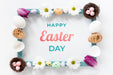 Free Happy Easter Concept Mock-Up Psd