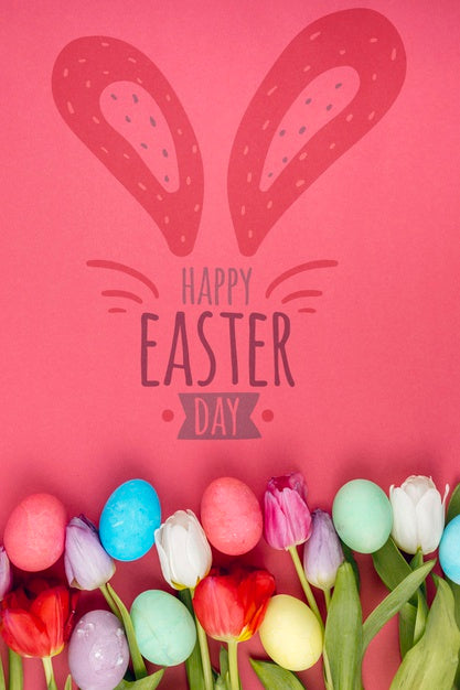Free Happy Easter Day Psd