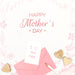 Free Happy Mother'S Day With With Message Card And Envelope Psd
