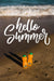 Free Hello Summer Bottles On The Beach With Copy Space Psd