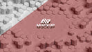 Free Hexagonal 3D Background Psd