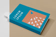 Free High Angle Book Mock-Up With Bookmark Psd