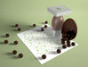 Free High Angle Easter Egg With Chocolate Candies Psd