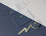 Free High Angle Of Carnival Invitation In Envelope With Face Mask And Tape Psd
