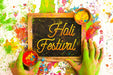Free Holi Festival Mockup With Slate Psd