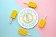 Free Ice Cream Concept Mock-Up Psd