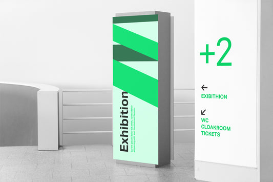 Free Indoor Signage Mockup