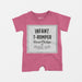 Free Infant T-Romper Onesie Mockup 05 Psd