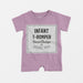 Free Infant T-Romper Onesie Mockup Psd