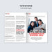 Free Inner Double-Pages Newspaper Mock-Up Psd