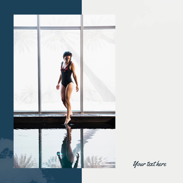 Free Instagram Post Template With Spa Concept Psd