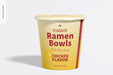 Free Instant Ramen Bowl Mockup Psd