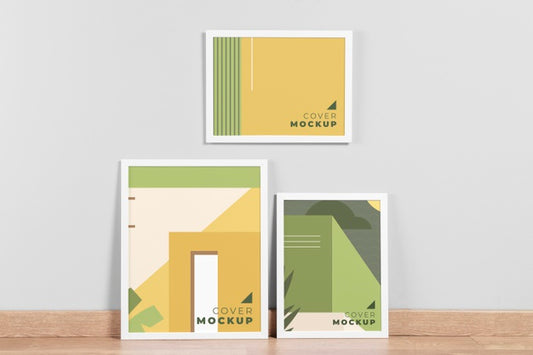 Free Interior Design Frame Mock-Up Psd
