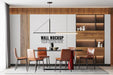 Free Interior Dining Room Wall Mockup Psd