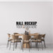 Free Interior Dining Room Wall Mockup Psd
