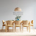 Free Interior Dining Room Wallpaper Mockup Psd