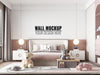 Free Interior Kids Bedroom Wall Mockup Psd