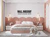 Free Interior Kids Bedroom Wall Mockup Psd