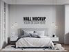Free Interior Kids Bedroom Wall Mockup Psd