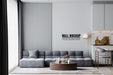 Free Interior Living Room Wall Mockup Psd
