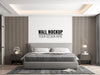 Free Interior Modern Bedroom Wall Mockup Psd