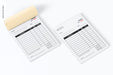 Free Invoice Books Mockup Psd