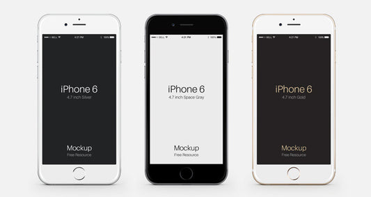 Free Iphone 6 Psd Vector Mockup