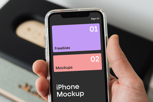 Free Iphone In Case Mockup