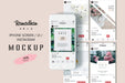 Free Iphone Screen / Ui / Instagram Mock-Up