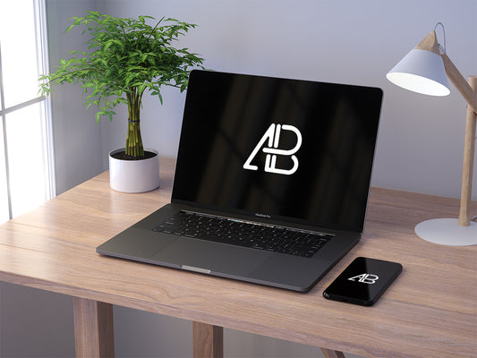 Free Iphone X And 2017 Macbook Pro Mockup