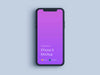 Free Iphone X Mockup, Changeable Materials